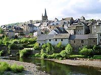 La Ville d'Espalion en Aveyron