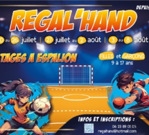 Stages d'été Régal'hand 2025